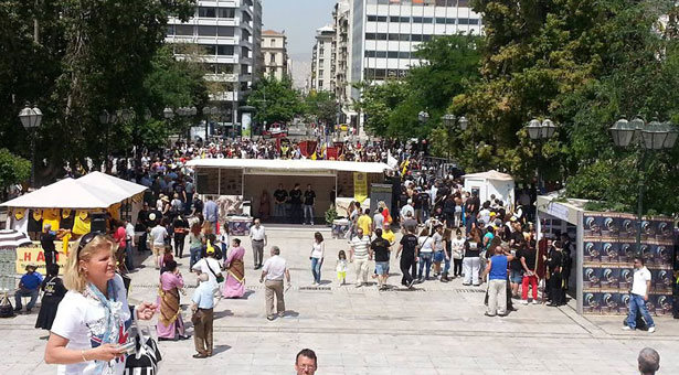 Ενημερωτικά περίπτερα της 19ης Μαΐου από τον Σ.Πο.Σ. Νότιας Ελλάδος και Νήσων