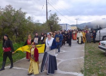 Υποδοχή Ιερών Λειψάνων Αγίων Θεοδώρων από του Πόντιους Σύρου