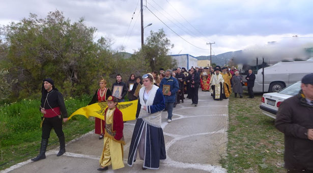 Υποδοχή Ιερών Λειψάνων Αγίων Θεοδώρων από του Πόντιους Σύρου