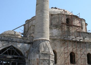 Επισκευές στο τέμενος Ρετζέπ Πασά στη Ρόδο