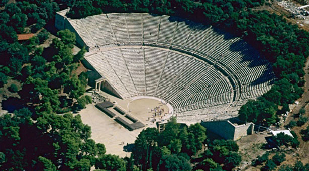 Πρώτο στην ακουστική το θέατρο Επιδαύρου