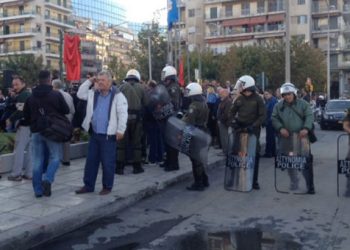 Φυγαδεύτηκε άρον άρον ο Μπουτάρης από τα εγκαίνια της πλατείας