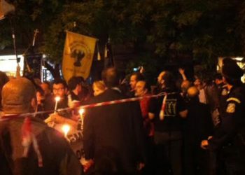Μικροένταση και στην Θεσσαλονίκη μεταξύ των Ποντίων - αστυνομίας (Φωτό-Video)