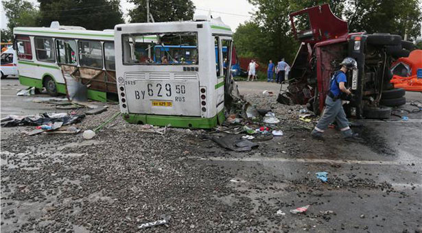 Αυξάνεται ο αριθμός των νεκρών στη Μόσχα