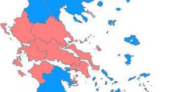 Ο χάρτης με τις περιφέρειες, το «χρώμα» της Ελλάδας μετά τις εκλογές