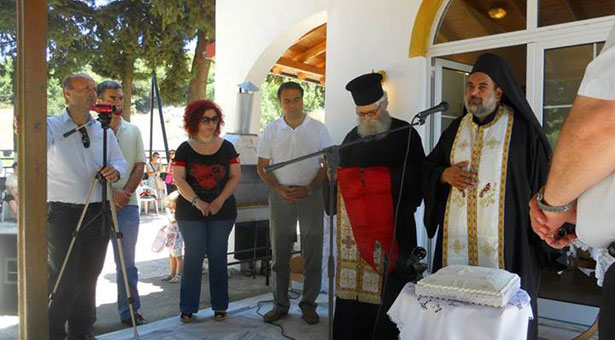 Μοναδικές στιγμές στο πανηγύρι του Αε Γιάννε Βαζελώνα