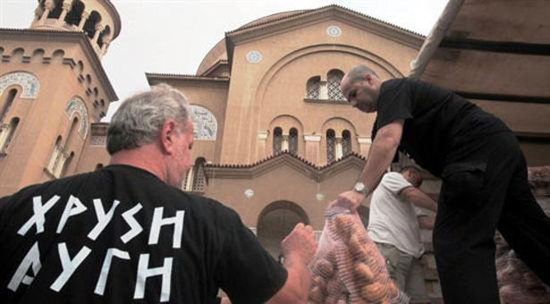 Η Χρυσή Αυγή «καίει» την Εκκλησία. Βίντεο