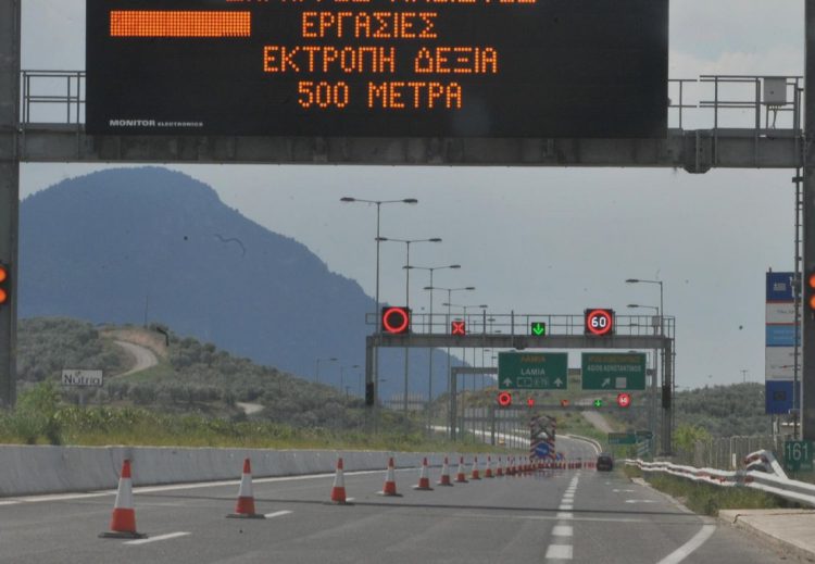 Κλειστή η εθνική οδός Κορίνθου-Πατρών τα ξημερώματα της Κυριακής
