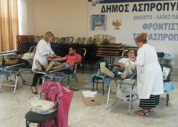 Η αιμοδοσία της ΕΠΟΝΑ στέφτηκε με απόλυτη επιτυχία