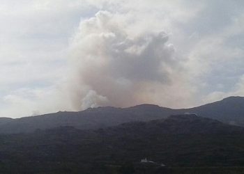 Μεγάλη πυρκαγιά στην Άνδρο