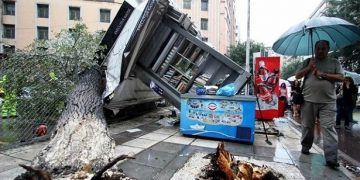 Νεροποντή έπληξε Δράμα – Θεσσαλονίκη