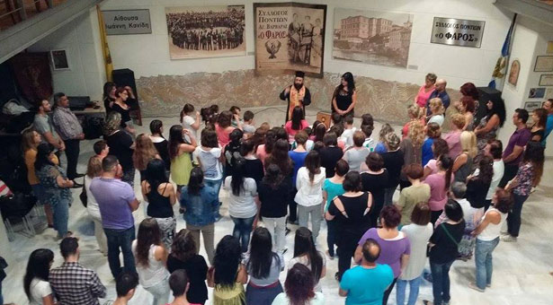 Έναρξη νέας χρονιάς με ποντιακό γλέντι έκανε ο «Φάρος» Αγίας Βαρβάρας (φωτο)