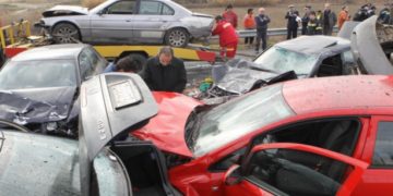 Φοβερή καραμπόλα στην Εγνατία – Πληροφορίες για νεκρούς