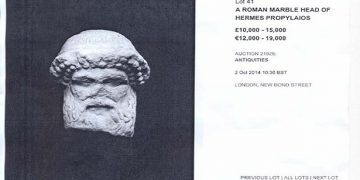 Θα έβγαζαν στο σφυρί κλεμμένη κεφαλή του Ερμή