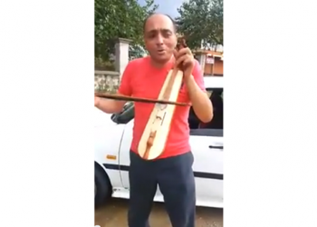 Τον έπιασαν τροχονόμοι και τους έπαιξε ποντιακή λύρα για να τον αφήσουν! (βίντεο)