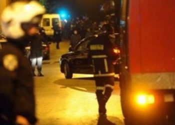 Έκρηξη και φωτιά τη νύχτα στο κυλικείο της κρεαταγοράς στου Ρέντη