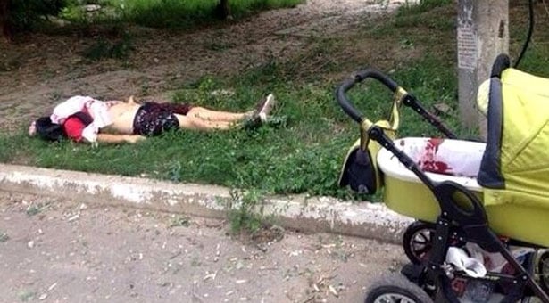 Λουγκάντσκ Ουκρανία: Όλη η φρίκη του πολέμου σε μια φωτογραφία