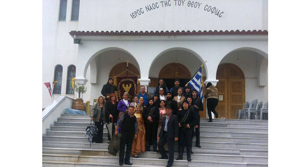 Η Αδελφότητα Μικρασιατών και Ποντίων Ηπείρου στα εγκαίνια της Αγίας Σοφίας Ανατολής (φωτο)