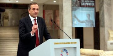 Ο Σαμαράς στην Αμφίπολη – Μίλησε για «εξαιρετικό αρχαιολογικό εύρημα»