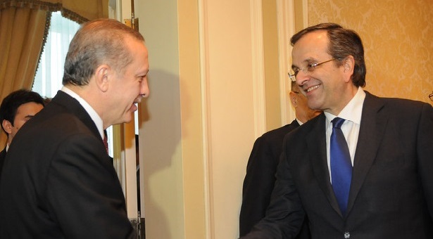 Σε βαρύ κλίμα θα γίνει η συνάντηση Σαμαρά-Ερντογάν στο Κάρντιφ