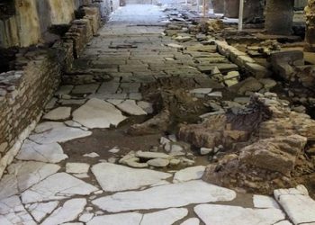 Θάβουν βυζαντινά ευρήματα στον σταθμό «Αγία Σοφία»