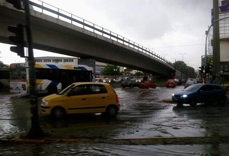 Χάος στην Αθήνα από την κακοκαιρία
