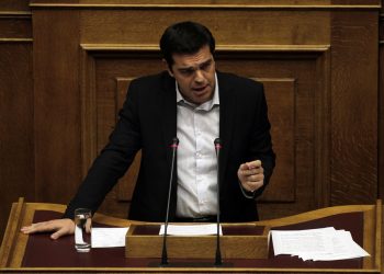 Возмущение Алексиса Ципраса