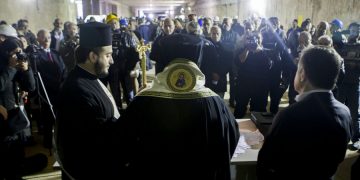 Δοξολογία για τη γιορτή της Αγίας Βαρβάρας στο μετρό Θεσσαλονίκης