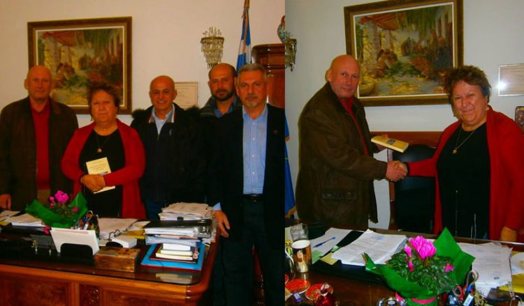 Στο πλευρό της Λέσχης Ποντίων Καβάλας η δήμαρχος της πόλης