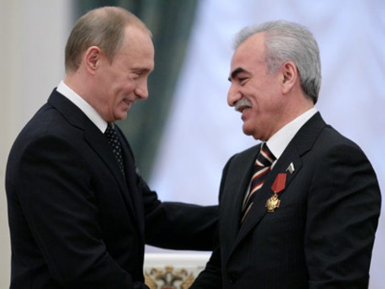 Владимир Путин направил поздравительное письмо Ивану Саввиди