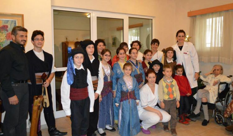 Δίνοντας χαρά σε ανθρώπους τρίτης ηλικίας