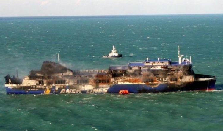 Пожар на Norman Atlantic: Началось расследование