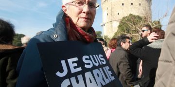 JE SUIS CHARLIE και στη  Θεσσαλονίκη (φωτο)