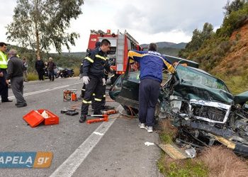 Θανατηφόρο τροχαίο στη Λακωνία