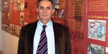 Ομιλία του Κωνσταντίνου Φωτιάδη για το ποντιακό ζήτημα, στην Αλεξάνδρεια Ημαθίας - Cover Image