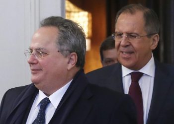 Глава МИД Греции сегодня в Москве