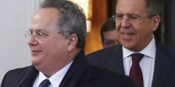 Глава МИД Греции сегодня в Москве