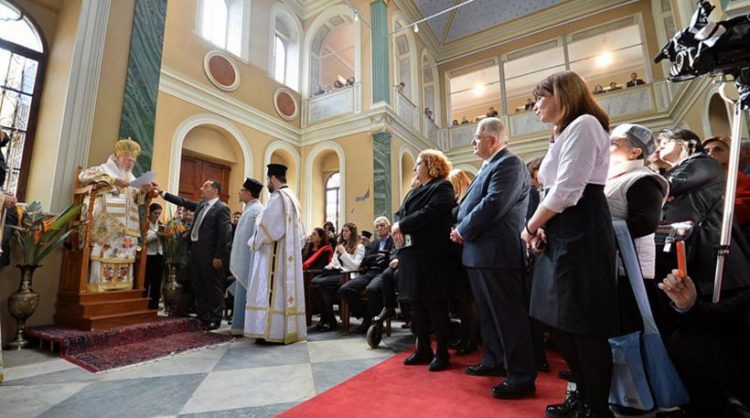 Ιστορική λειτουργία του Πατριάρχη Βαρθολομαίου στη Σμύρνη