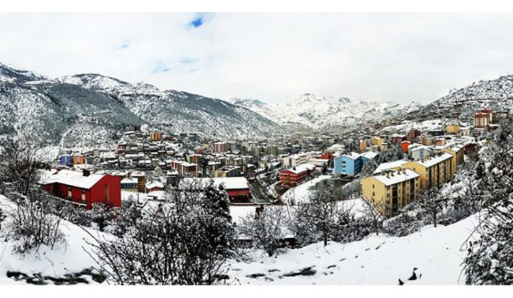 H Αργυρούπολη του Πόντου ντύθηκε στα λευκά