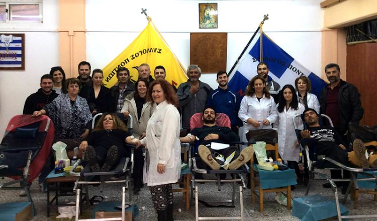 Νέο ρεκόρ συγκέντρωσης αίματος για την ΕΠΟΝΑ