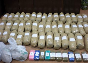 Η Δίωξη Ναρκωτικών κατέσχεσε 83 κιλά ηρωίνης σε επιχείρηση στα Πατήσια