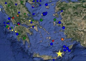 Ισχυρός σεισμός 5,3 Ρίχτερ στο νότιο Αιγαίο