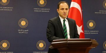 Ο εκπρόσωπος του τουρκικού ΥΠΕΞ Τανζού Μπιλγκίτς