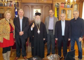 Η ΠΟΕ στον Μητροπολίτη Άνθιμο για τις εκδηλώσεις μνήμης Γενοκτονίας Ποντίων