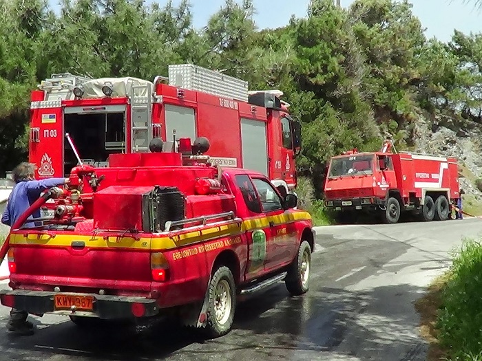 Σάμος: Στάχτη έγιναν 290 στρέμματα δασικής έκτασης