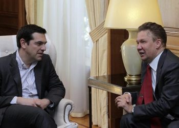 Алексис Ципрас и Алексей Миллер: Первые договоренности в Афинах