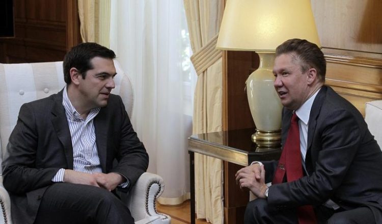 Алексис Ципрас и Алексей Миллер: Первые договоренности в Афинах