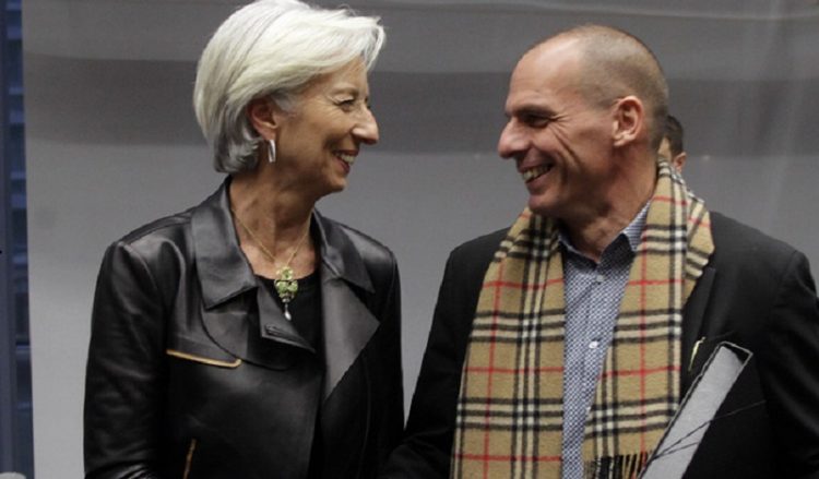 Απόψε τη νύχτα η συνάντηση Λαγκάρντ - Βαρουφάκη