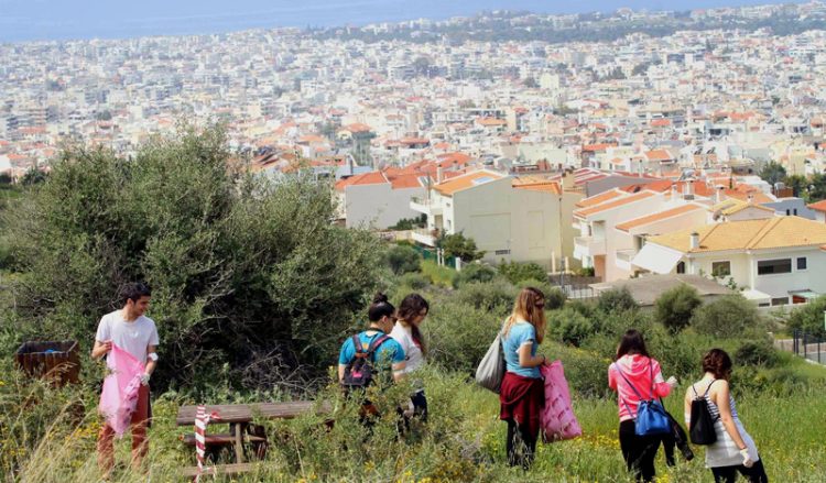 Με συμμετοχή Ποντίων η εθελοντική δράση στον Υμηττό