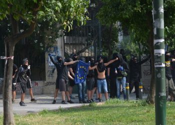 Επεισόδια με αντιεξουσιαστές στην Αθήνα